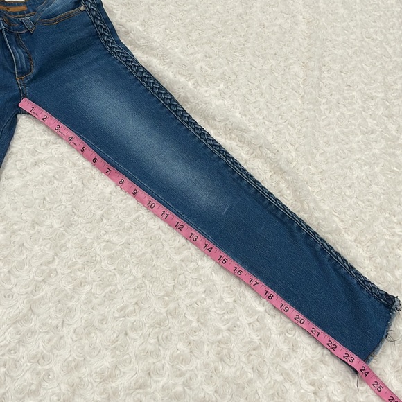 JOE’S Raw Hem Ankle Skinny Jeans kids size 12. In excellent used condition. - Picture 11 of 11